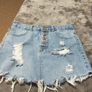 Jean skirt